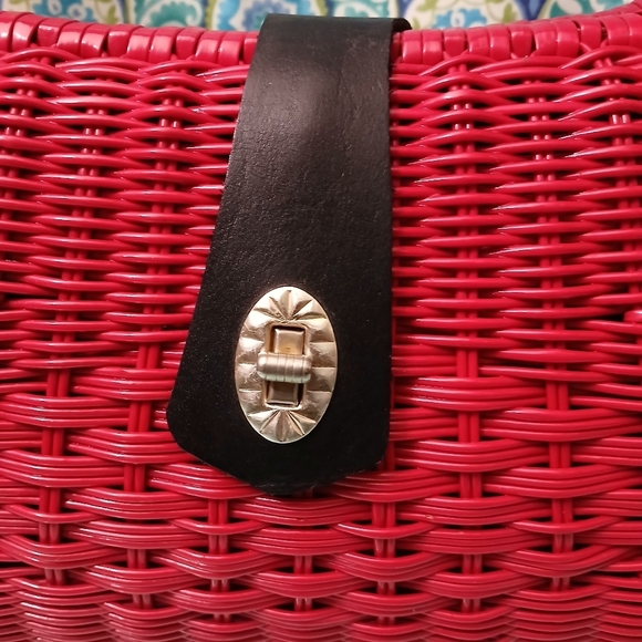 Vintage Babette Hong Kong Wicker Handbag - Rare - Picture 7 of 15